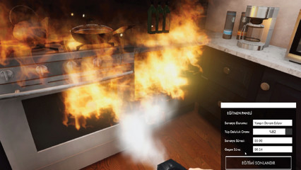Simsoft FIREVR Fire Extinguishing Training Simulator